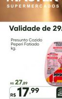 Presunto Cozido Peperi Fatiado