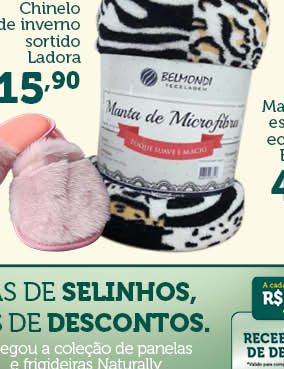 Manta casal estampada econômica Belmondi