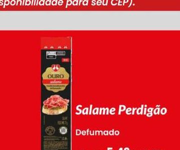 Salame Perdigão Defumado