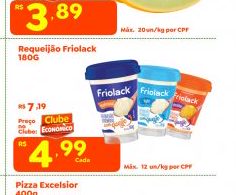 Requeijão Friolack 180G