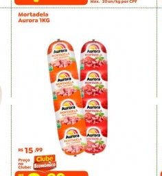 Mortadela Aurora 1KG